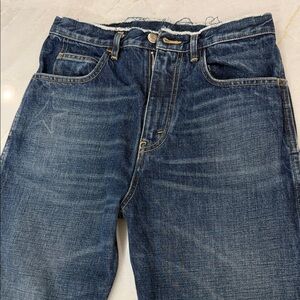 Golden Goose Distressed High Waist Women Blue Jeans